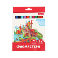 Фломастеры 1Вересня 12 цветов Classic