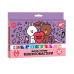 Фломастеры Yes 12 цветов Line Friends Mini
