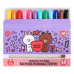 Фломастеры Yes 12 цветов Line Friends Mini