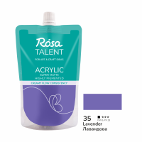 Краска акриловая Лавандовая №35, 200 мл ROSA Talent
