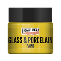Фарба акрилова Золото Glass and Porcelain, водна основа, 30 мл, Pentart