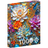 Пазл Перламутровые кувшинки - Pearlescent Waterlilies (Enjoy-2244)