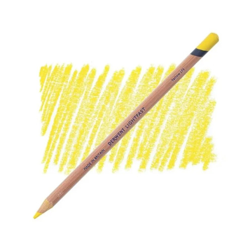 Карандаш масляный Lightfast, Желтый, Derwent