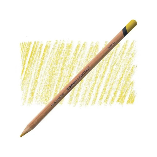 Карандаш масляный Lightfast, Золотой, Derwent
