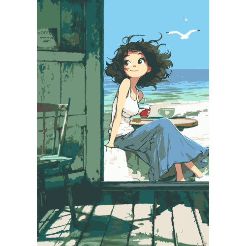 Картина по номерам Riviera Blanca Summer 28x40 см (RB-1145) Картина по номерам Riviera Blanca Summer 28x40 см (RB-1145)
