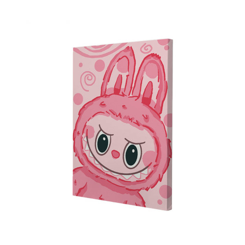 Картина по номерам Riviera Blanca Pink Labubu 28x40 см (RB-1167)