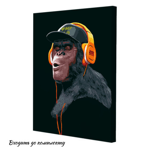 Картина по номерам Riviera Blanca Monkey №3 40x50 см (RB-1160)