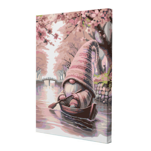 Картина по номерам Riviera Blanca Гном в лодке (28x40) (RB-1205)