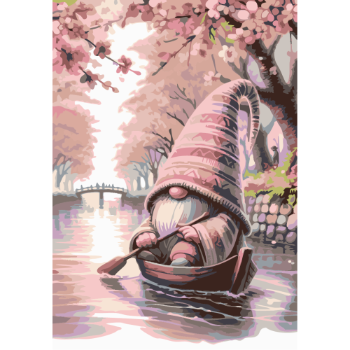 Картина по номерам Riviera Blanca Гном в лодке (28x40) (RB-1205) Картина по номерам Riviera Blanca Гном в лодке (28x40) (RB-1205)