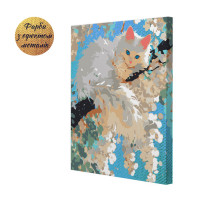 Картина по номерам Riviera Blanca Котоцвет 40x50 см (RB-1226)