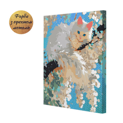 Картина по номерам Riviera Blanca Котоцвет 40x50 см (RB-1226)