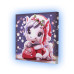 Картина по номерам со светодиодной подсветкой для детей Riviera Blanca Праздничная пони 25x25 см (ГР1-044)