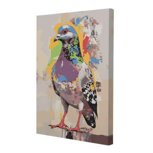 Картина по номерам Riviera Blanca Голубь Жора 28x40 см (RB-1256)