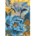 Картина за номерами Riviera Blanca Блакитний погляд 28x40 см (RB-1260)