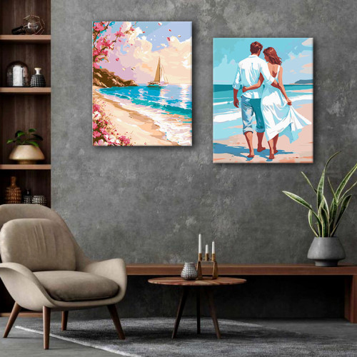 Комплект картин по номерам Riviera Blanca Голубь Жора 28x40 см (RB-1256)