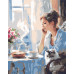 Картина по номерам Riviera Blanca Завтрак 40x50 см (RB-1346)