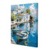 Картина по номерам Riviera Blanca Прибрежный город 40x50 см (RB-1219)