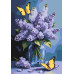 Картина за номерами Riviera Blanca Бузковий танець 28x40 см (RB-1295)