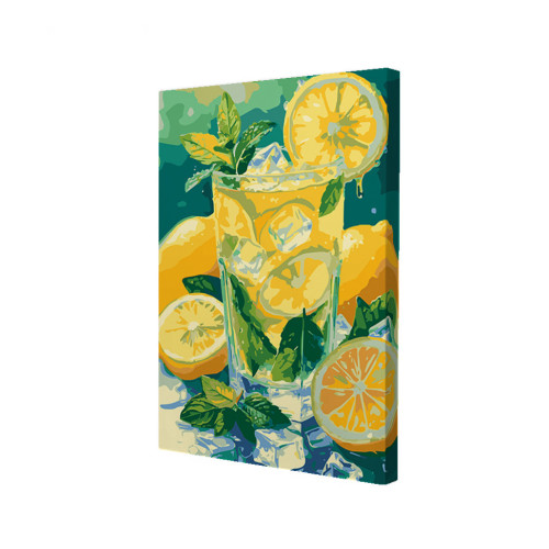 Картина по номерам Riviera Blanca Освежающий вкус 28x40 см (RB-1406)