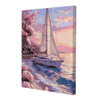 Картина по номерам Riviera Blanca Элегия моря 40x50 см (RB-1348)