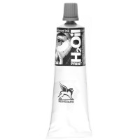 Масляная краска H2OilPrint для рельефной печати 60 мл, 06 Сажа