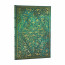 Записник Paperblanks Смарагдова квітка, середній Лінійка (9780349713151)