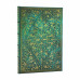 Записник Paperblanks Смарагдова квітка, середній Лінійка (9780349713151)