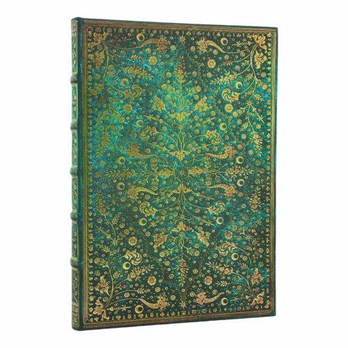 Записник Paperblanks Смарагдова квітка, А4 Лінійка (9780349713113)