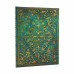 Записник Paperblanks Смарагдова квітка, великий Лінійка (9780349713137)