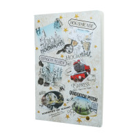 Записная книжка Paperblanks Cahier Гарри Поттер – Мир волшебников, А4 Линейка (9781408765746)