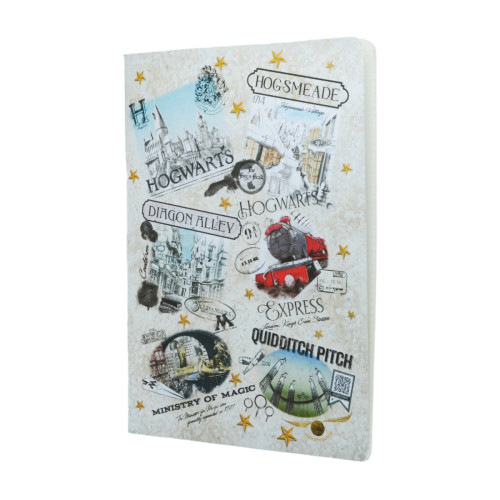 Записная книжка Paperblanks Cahier Гарри Поттер – Мир волшебников, А4 Линейка (9781408765746)