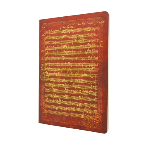 Записная книжка Paperblanks Cahier Моцарт, А4 Нотный стан (9780349714622)