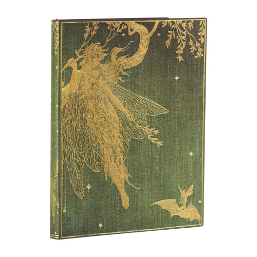 Записная книжка Paperblanks Цветные сказки – Оливковая фея, большой Линейка Flexi (9781439796399)