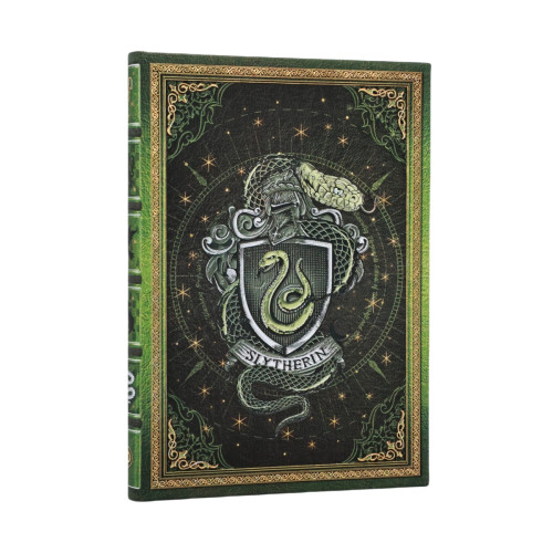 Записная книжка Paperblanks Гарри Поттер – Слизерин, средний Линейка (9781408765135)