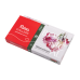 Набор акварельных красок BOTANICAL, 28х2,5 мл, кювета, красный метал. пенал (L), ROSA Gallery