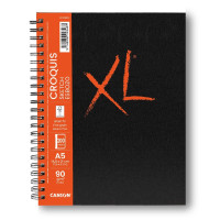 Блокнот для рисунку на спіралі SKETCH XL, А5 (14,8x21см), 90г/м2, 100л, Canson