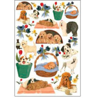 Декупажна карта DECOUPAGE Paper, 50x70 см, №077 Puppy DECOUP01_077
