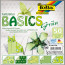 Папір для орігамі Folia Folding Papers 15x15 см, 50 аркушів, 80 г м 2, зелений (465/1515)