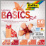 Папір для орігамі Folia Folding Papers 15x15 см, 50 аркушів, 80 г м 2, червоний (462/1515)