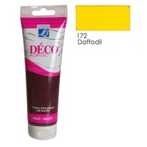 Акриловая краска Deco Acrylic Cream 120 мл, №172 Daffodil