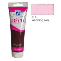 Акрилова фарба Deco Acrylic Cream 120 мл №316 Wedding Pink