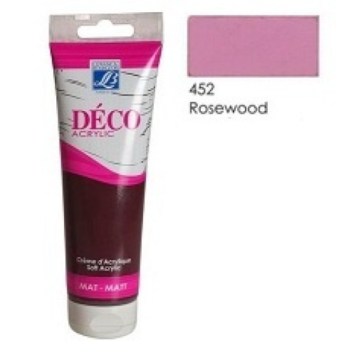 Акриловая краска Deco Acrylic Cream 120 мл, №452 Rosewood