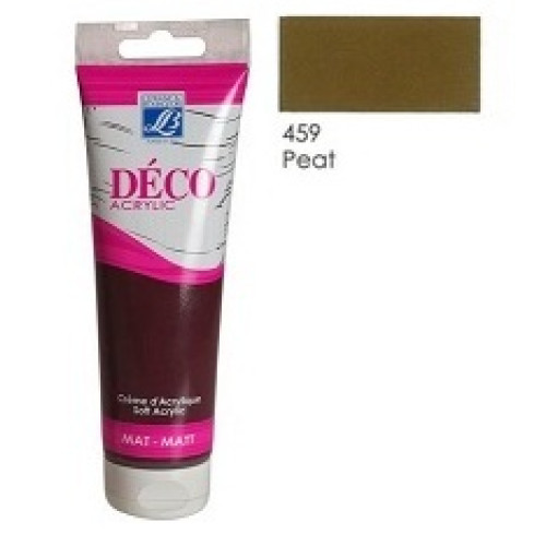 Акрилова фарба Deco Acrylic Cream 120 мл №459 Торф