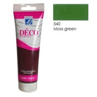 Акрилова фарба Deco Acrylic Cream 120 мл №540 Moss Green