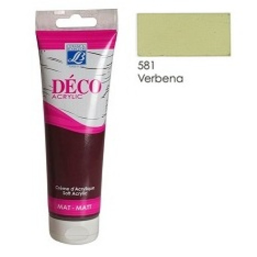 Акриловая краска Deco Acrylic Cream 120 мл, №581 Вербена