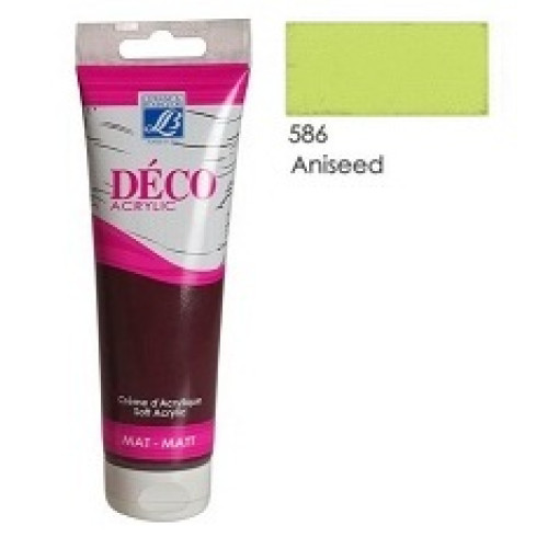 Акриловая краска Deco Acrylic Cream 120 мл, №586 Aniseed