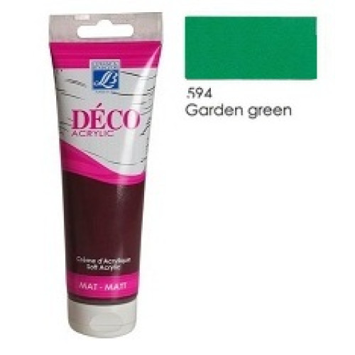 Акриловая краска Deco Acrylic Cream 120 мл, №594 Garden Green