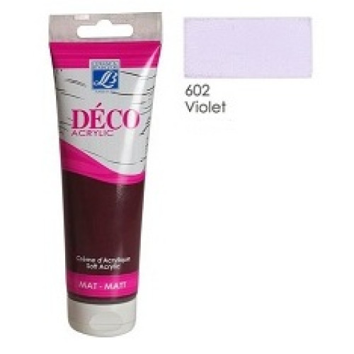 Акриловая краска Deco Acrylic Cream 120 мл, №602 Violet
