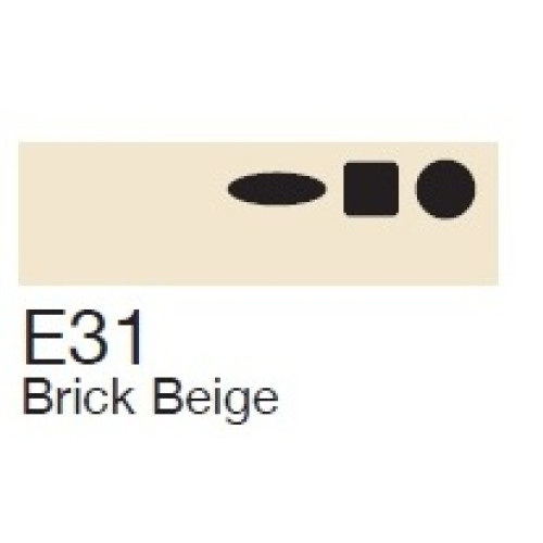 Маркер Copic Marker E-31 Brick beige бежевый 20075123