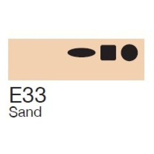 Маркер Copic Marker E-33 Sand Песочный 2007553